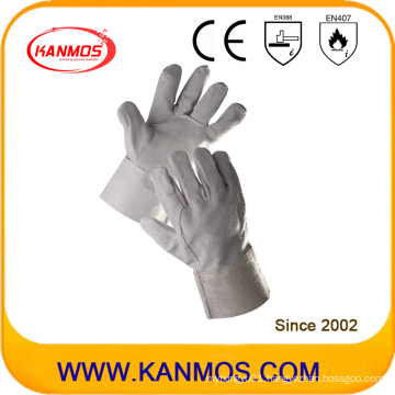 27cm Cow Split Leather Industrial Safety Welding Work Gloves (11102)